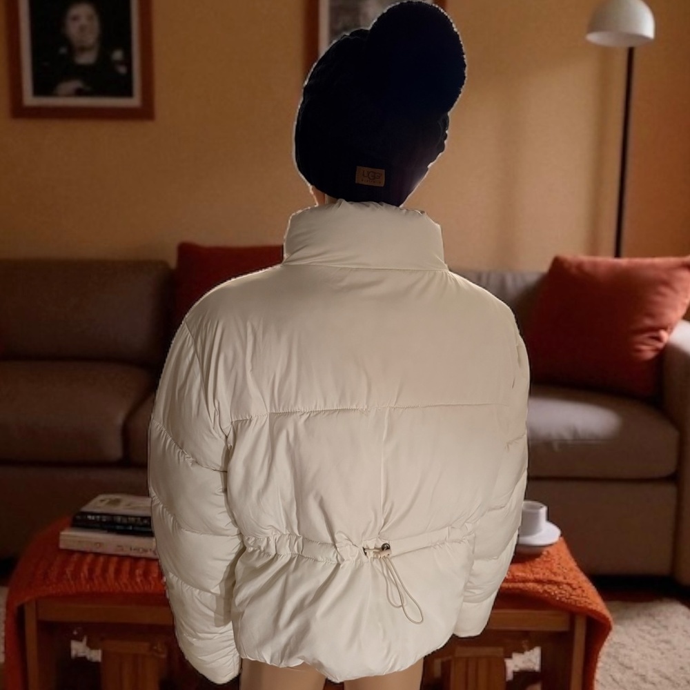 Women’s Casual Puffer Jacket - Picture 5 of 6